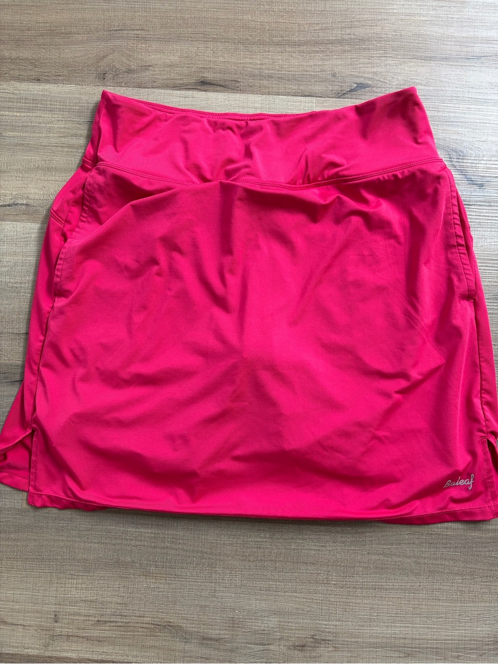 Baleaf Hot Pink Performance Skirt with Built-In Liner